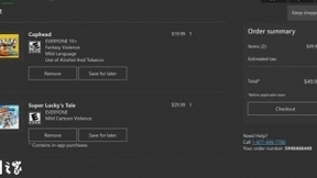 微软：全新的“购物车”功能率先登陆Xbox商店