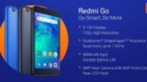 小米首款Android Go入门机红米Redmi Go发布：原生8.1系统