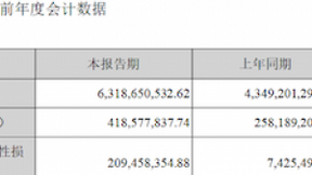 科大讯飞上半年营收63.19亿 同比增45.28%